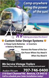 Avalon RV - Restorations, Airstreams, Solar