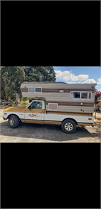 1971 Cab Over camper 