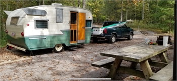 1960 Shasta Airflyte Travel Trailer