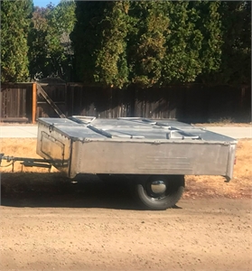 1947 Higgins Pop Up Camp Trailer, Rare completely refurbished 