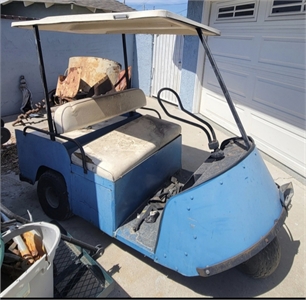 Cushman Golf Cart project 1961
