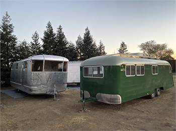2 Vintage Trailers, Tiny Home, AirBnB or ??? (Westcraft and Spartan)