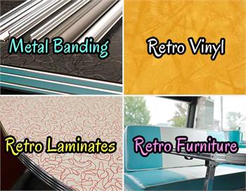 Metal Banding, Laminates, Vinyl and Retro Furniture. Heffrons