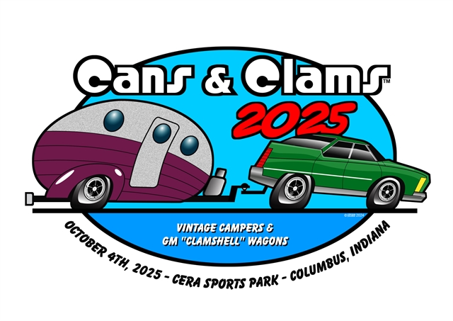 Cans and Clams, campers and station wagons