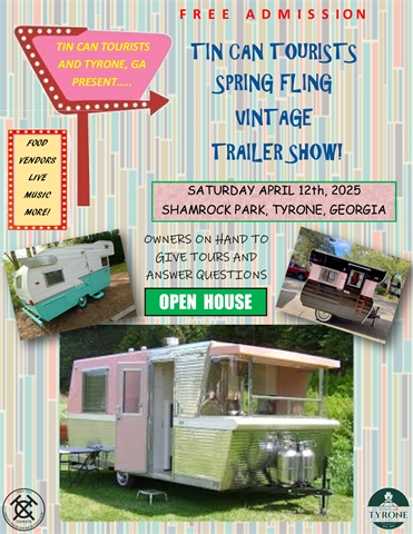 Tin Can Tourists Spring Fling Trailer Show