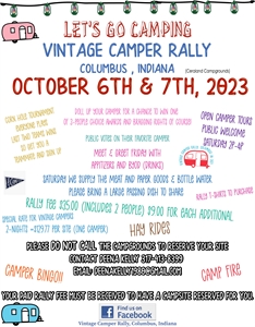 Vintage Camper Rally, Columbus, Indiana