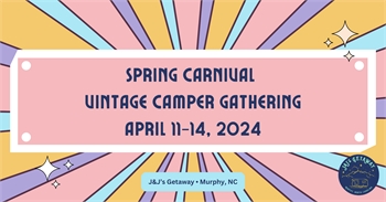 Spring Carnival Vintage Camper Gathering