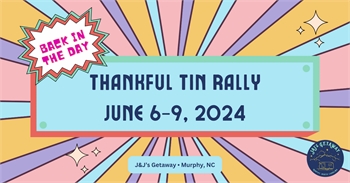 Second Annual Thankful Tin Rally
